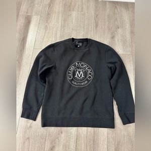 Club Monaco Crest Sweater - Mens Size S